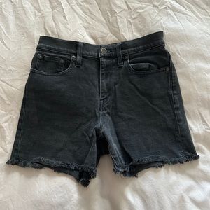 Madewell denim cutoff shorts size 25
